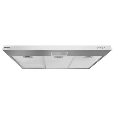 Imagem de Depurador E Exaustor Philco Pdr80i Inox 3 Velocidades 127v