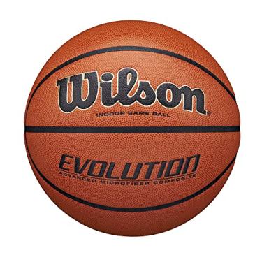 Imagem de Bola de basquete Wilson Evolution Intermediate – 72 cm, Preto, Official