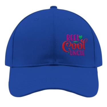 Imagem de Boné de beisebol Reel Cool Uncle Trucker Hat for Women Fashion Bordado Snapback, Azul, Tamanho Único