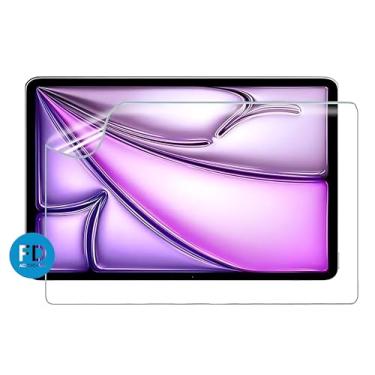 Imagem de Película Paperlike Para iPad Air 11' ou 13' M2 2024 Geração Fosca Sensação de Papel Anti Reflexo Risco Poeira em Cerâmica 9D