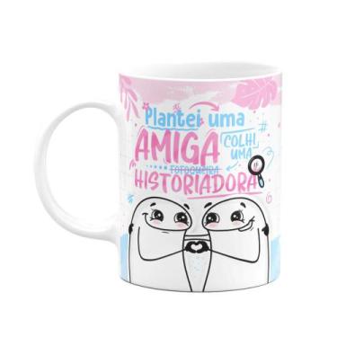 Imagem de Caneca Flork Amizade - Plantei uma amiga historiadora - JPS INFO