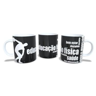 Imagem de Canecas de Porcelana Branca Personalizadas Profissões 4 (Ed.Fisica4)