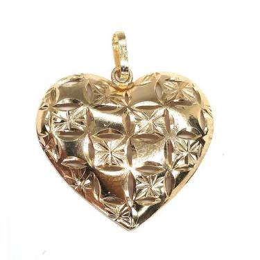 Imagem de Pingente de ouro 18k Coração - Elegancy Joias