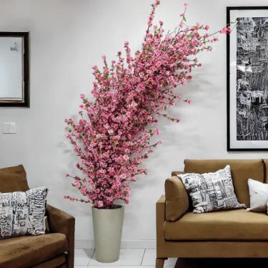 Imagem de Cerejeira Instagramavel Arvore 2 Mt Rosa Flores Artificiais - La Caza 