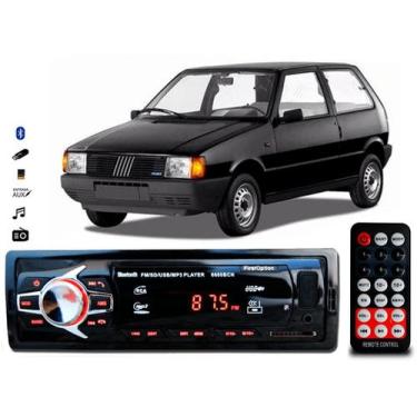 Imagem de Aparelho De Som Mp3 Fiat Uno Bluetooth Pendrive Rádio - OESTESOM