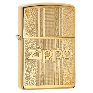 Imagem de Isqueiros com logotipo da Zippo, Latão, High Polish Brass Windy