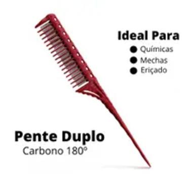 Imagem de Pente Carbono Profissional Para Química Mechas E Eriçado - PENTES DE C