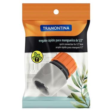 Imagem de Engate Rápido Plástico Para Mangueira de Jardim 1/2'' - Tramontina