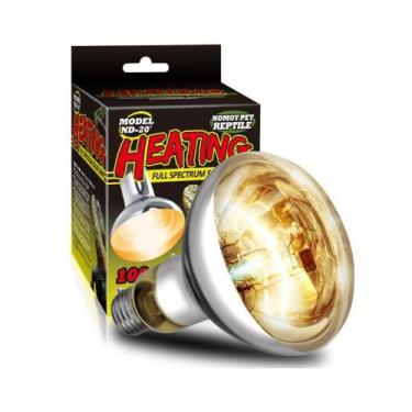Imagem de Lampada de Vapor De Mercúrio UVA/UVB + Aquecimento Nomoy Pet 80w 110v