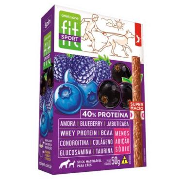 Imagem de Spin Pet Fit Sport Stick de Carne Amora,BlueBerry,Jabuticaba