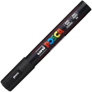 Imagem de Caneta Posca PC-5M Preto - Uni-Ball