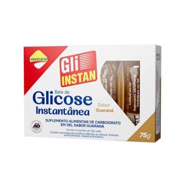 Imagem de Glin-Instan Glicose Instantânea Guaraná 15g Display 5 Unidades - 75g -
