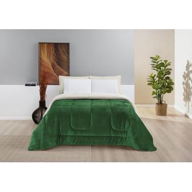 Imagem de Coberdrom Sherpa Manta Soft Everest Casal King Varias Cores Verde, Cin
