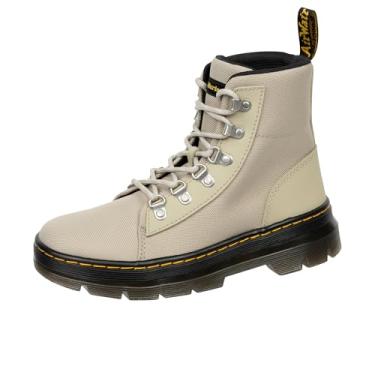 Imagem de Dr. Martens Bota feminina Combs W 6 Tie Boot Fashion, Pedra aquecida extra resistente 50/50 + ajax, 35
