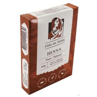 Imagem de Henna Indiana Para Cabelos Pura 100% Natural - Casa da Índia
