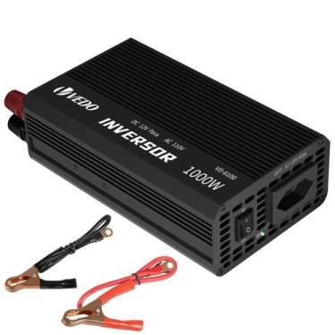 Imagem de Inversor De Corrente Vd-6100 12v Para 110v 1000w Pico 2000w - VEDO
