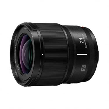 Imagem de Panasonic LUMIX S Series Lente de câmera, 24 mm F1.8 L-Mount lentes intercambiáveis para câmeras digitais de armação completa sem espelho, S-S24