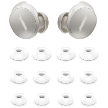 Imagem de ALXCD Fones de ouvido compatíveis com fones de ouvido Bose QuietComfort, 6 pares P/M/G, pontas de substituição de fones de ouvido de silicone macio, compatíveis com Bose New QuietComfort 2024 QC,