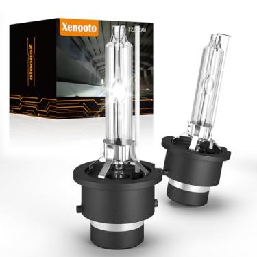 Imagem de Xenooto Para Lexus ES350 ES 350 HID farol baixo com lâmpadas de xenon D4S 2007 2008 2009 2010 2011 2012 2013 2014 2015, 6000K luzes 90981-20024 projetor AFS Bi-Xenon, não é para Halo. ogen, pacote com