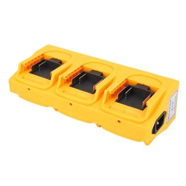 Imagem de Conversor de Bateria Adaptador de Ferramenta Elétrica de 6 Interfaces, Melhora o Fluxo de Trabalho Com Adaptador de Bateria de Lítio de 21 V, para Motosserra, Lavadora de Carros,