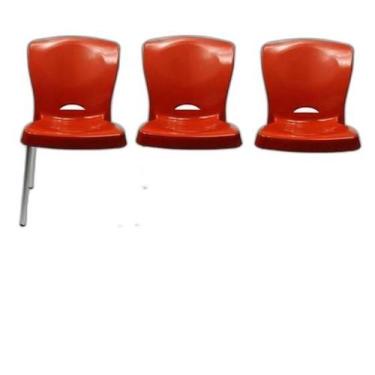 Imagem de 3 Cadeiras Lola Plástico Com Pés De Alumínio - JSN