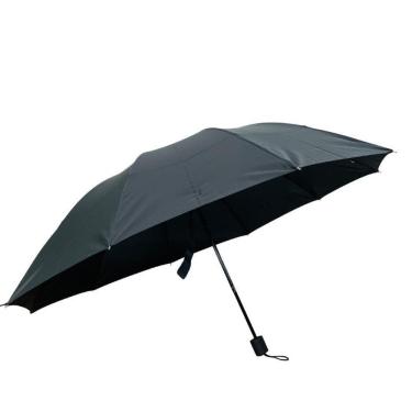 Imagem de Guarda-chuva Grande Preto - Impermeável - 10 Varetas - Capa