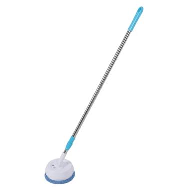 Imagem de Mop Elétrico Sem Fio, Limpador de Piso Elétrico Spin Mop, Sem Esforço Use Lavador de Piso Leve Com Cabeça Flexível, Haste Telescópica, Bateria de 1200mAh, para Pisos de Azulejos