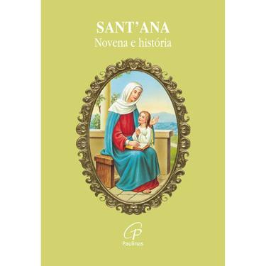 Imagem de Livro Novena Sant`Ana e História