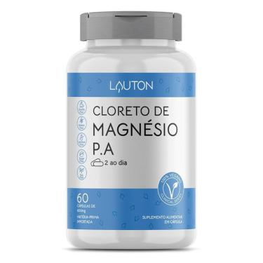 Imagem de Cloreto De Magnésio p. A 260Mg Vegano Lauton Premium 60 Cáps