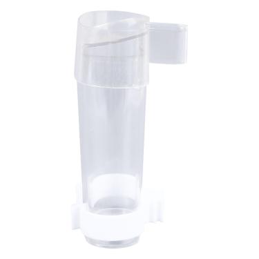 Imagem de Alimentador de água para Pássaros, Dispensador Automático de água para Papagaio Transparente e Espessado, Bebedor de Pássaros, Recipiente de Alimentos para Sementes para (Grande