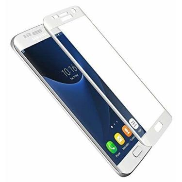 Imagem de Gorilla Cases Protetor de tela de vidro temperado de 0,26 mm compatível com tecnologia de toque 3D perfeita para Samsung Galaxy S7 (branco)