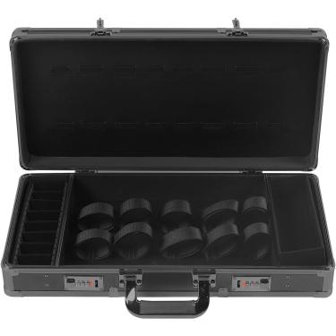 Imagem de Caixa De Ferramentas De Cabeleireiro, Bolsa De Viagem De Estilista De Barbeiro Portátil, Caixa Organizadora De Ferramentas, Tesoura De Cabeleireiro De Salão De Cabeleireiro Pente Ap, Black