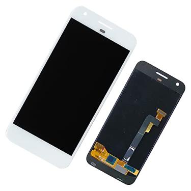 Imagem de Duotipa Tela LCD compatível com Google Pixel 1st/Nexus S1 12.7 cm AMOLED Display Touch Screen Assembly com kit de ferramentas de reparo (branco)