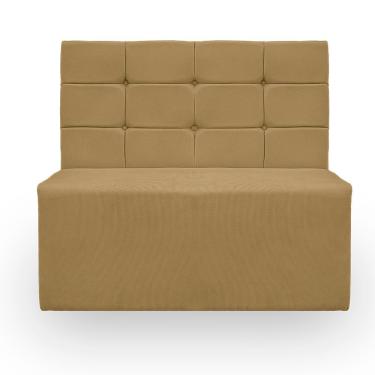 Imagem de Canto Alemão Confortável Para Apartamento Cozinha E Restaurantes Suede Cor Bege Médio