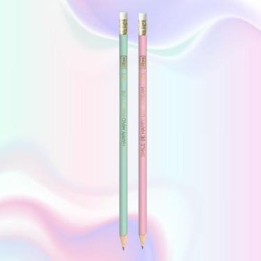 Imagem de Kit Lápis Preto com Borracha Happy (2, 4, 8, 10 ou 12) Unidades SORTID