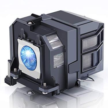 Imagem de SunnyPro Lâmpada Para Projetor Elplp79/Elplp80 V13H010L80/V13H010L79 Com Caixa Compatível Epson Brightlink 585Wi 595Wi Pro 1420Wi 1430Wi Powerlite 580W