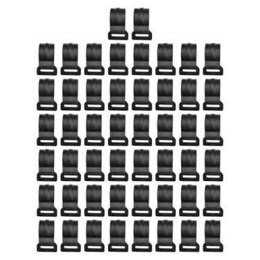 Imagem de UGPLM 50x Clipes de mastro de barraca Ganchos de corda elástica Acessórios para pendurar cordas Ganchos para pendurar barracas Clipe para fixar toldos de, Espessura de 20 Mm