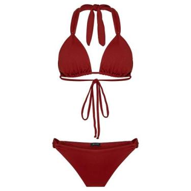 Imagem de Biquíni Leona - Allix, Vermelho escuro, M