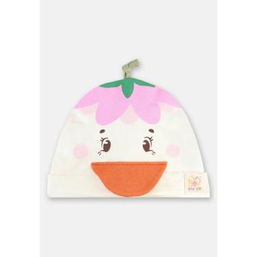Imagem de Gorro Comfy para Bebê Menina em Suedine Up Baby, Off, White, U