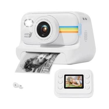Imagem de Câmera Digital Infantil HD 2.0 Polegadas Tela Zoom 32GB Impressão Inst