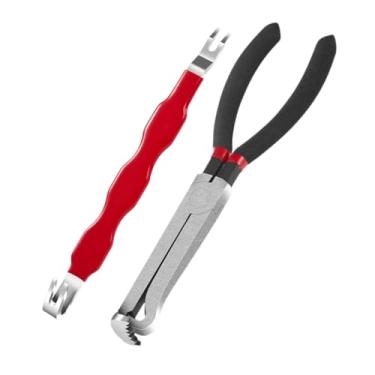 Imagem de FJMQHU Células de Separação Elétrica Separadores de Plugues Elétricos Ferramentas Automotivas Estáveis ​​para Oficina de Equipamentos de Fábrica, Vermelho Reto, Tamanho real