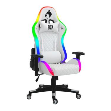 Imagem de Cadeira Gamer FOX Racer RGB com Iluminação Led Branca - UT-C1583L
