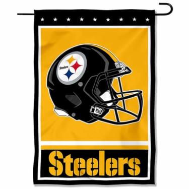Imagem de Bandeira decorativa de jardim WinCraft Pittsburgh Steelers