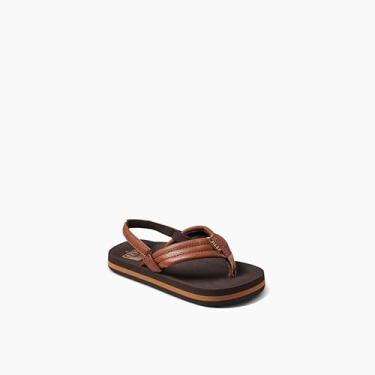 Imagem de Reef Sandália infantil unissex Ahi, Marrom, 1 Big Kid