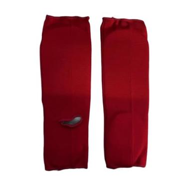 Imagem de Tachiuwa Caneleira protetor de peito do pé, protetor de perna para homens e mulheres, para treinamento de boxe, mma, sparring, muay thai, artes marciais, vermelho eu