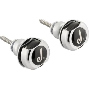 Imagem de Jackson® Trava de alça para guitarra ou baixo, cromada