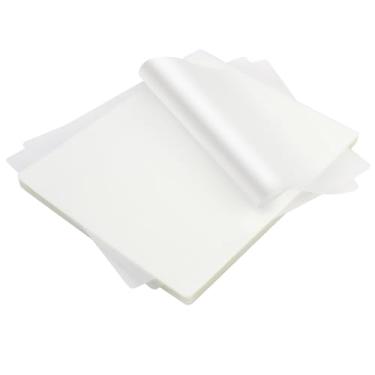 Imagem de 100 peças de folhas de laminação 23 x 29 cm, bolsas de laminação térmica, folhas laminadas de papel plástico de 3 mm, folhas laminadas plastificadas para artesanato e material escolar, folhas de