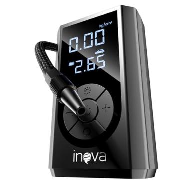 Imagem de Bomba de Ar Portátil Inteligente, Bomba de Ar Portátil Mini Compressor Digital