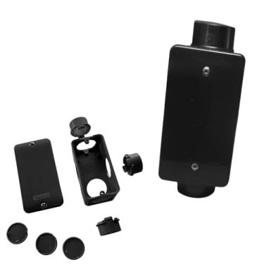 Imagem de Caixa de Passagem PVC Sobrepor 1pol (Preto)