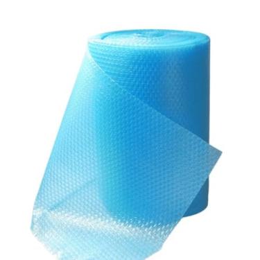 Imagem de Rolo Plástico Bolha Azul 40cm x 100 Metros – Embalagem Reforçada 35 Micras